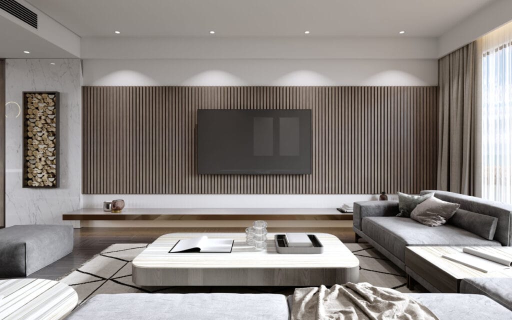 التصميم الداخلي وهندسة التشطيبات